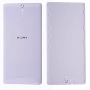 Sony Xperia (E5553-E5506) C5 Ultra Arka Pil Kapağı-Beyaz
